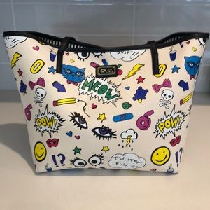 LUV Betsey Johnson purse cartoon tote